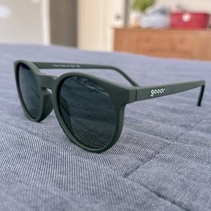Goodr Circle G Sunglasses — I Have These on Vinyl, Too (Green)